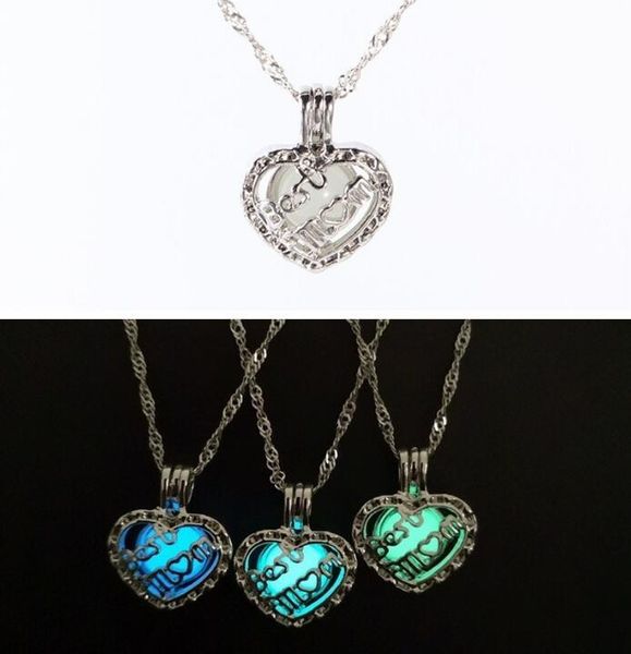 pendant necklaces original mother's day noctilucent necklace women hollow out pendeloque fashion heart-shaped mom clavicle chain jewelr, Silver
pendant necklaces original mother's day noctilucent necklace women hollow out pendeloque fashion heart-shaped mom clavicle chain jewelr, Silver