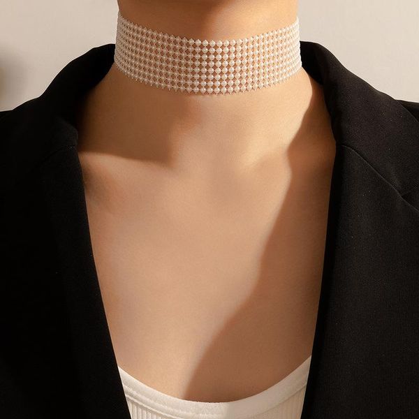 chokers juorest women jewelry multi layer pearl necklaces elegant party wedding bride necklace geometric autumn collar choker, Golden;silver
chokers juorest women jewelry multi layer pearl necklaces elegant party wedding bride necklace geometric autumn collar choker, Golden;silver