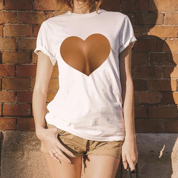 women's t-shirt short-sleeved funny printing fashion casual o-neck t shirt summer camisetas mujer, White
women's t-shirt short-sleeved funny printing fashion casual o-neck t shirt summer camisetas mujer, White