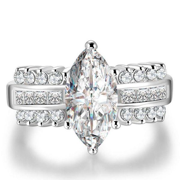 luxury male female white crystal ring silver color wedding rings for women men vintage leaf zircon engagement, Slivery;golden
luxury male female white crystal ring silver color wedding rings for women men vintage leaf zircon engagement, Slivery;golden