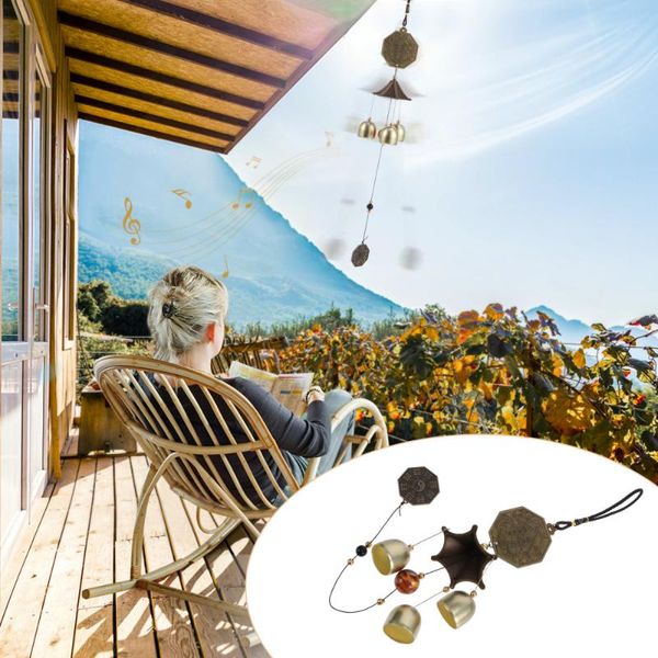 set 2pcs lucky wind chimes chinese feng shui bells pendant home decor decorative objects & figurines
set 2pcs lucky wind chimes chinese feng shui bells pendant home decor decorative objects & figurines
