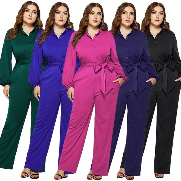 plus size jumpsuit for women loose solid playsuit office lady romper long sleeve party elegant jumpsuits poets wide leg pants, Red
plus size jumpsuit for women loose solid playsuit office lady romper long sleeve party elegant jumpsuits poets wide leg pants, Red