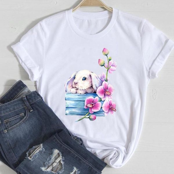 t-shirts women floral flower animal sweet summer 2021 spring fashion clothes graphic tshirt lady print female tee t-shirt women's, White
t-shirts women floral flower animal sweet summer 2021 spring fashion clothes graphic tshirt lady print female tee t-shirt women's, White