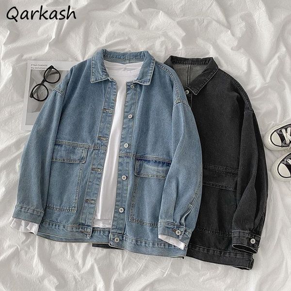 women's jackets basic women spring retro harajuku solid clothes denim loose streetwear simple outwear korean fashion long sleeve casual, Black;brown
women's jackets basic women spring retro harajuku solid clothes denim loose streetwear simple outwear korean fashion long sleeve casual, Black;brown
