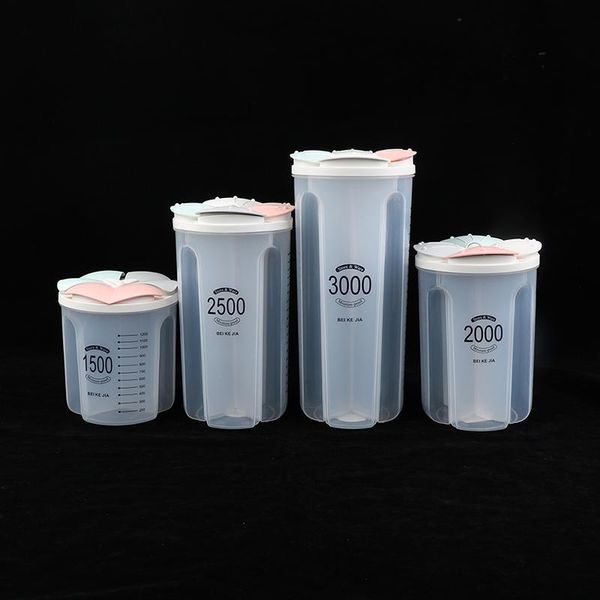 storage bottles & jars food cereal dispenser box rotating dry rice container case
storage bottles & jars food cereal dispenser box rotating dry rice container case