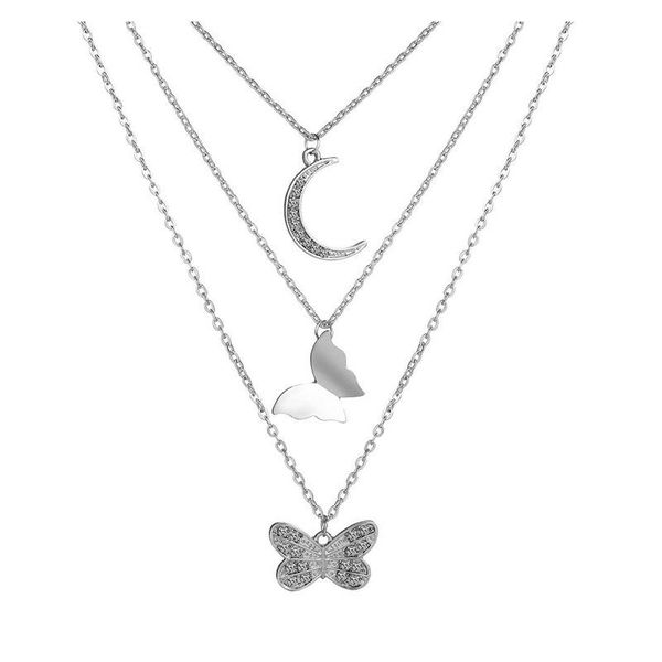 pendant necklaces fashion jewelry statement necklace crystal bow women bohemia clavicle chain sweater choker wholesale, Silver
pendant necklaces fashion jewelry statement necklace crystal bow women bohemia clavicle chain sweater choker wholesale, Silver
