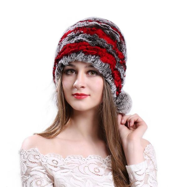winter real fur hats women fashion ski hat ear warmer elastic hair cap outdoor, Black;white
winter real fur hats women fashion ski hat ear warmer elastic hair cap outdoor, Black;white