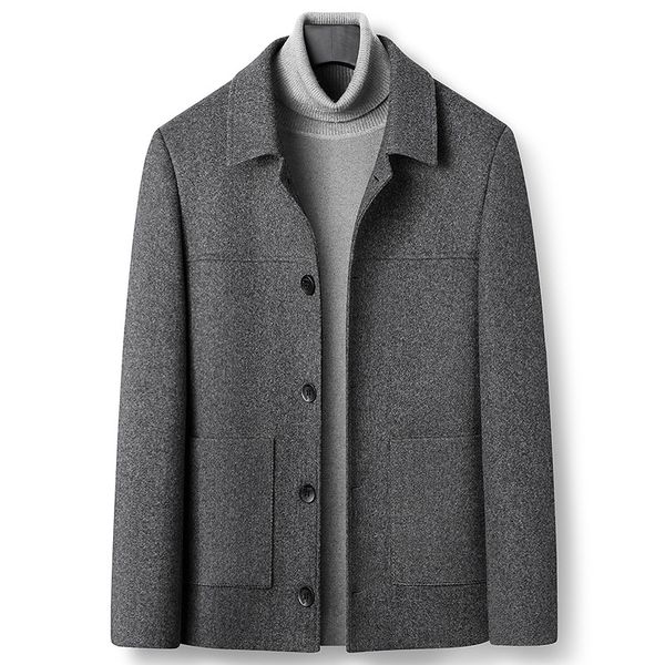 gentleman elegant design short fur collar men's fur coat high-quality stand-up collar retro comfortable fashion travel commuting, Black
gentleman elegant design short fur collar men's fur coat high-quality stand-up collar retro comfortable fashion travel commuting, Black