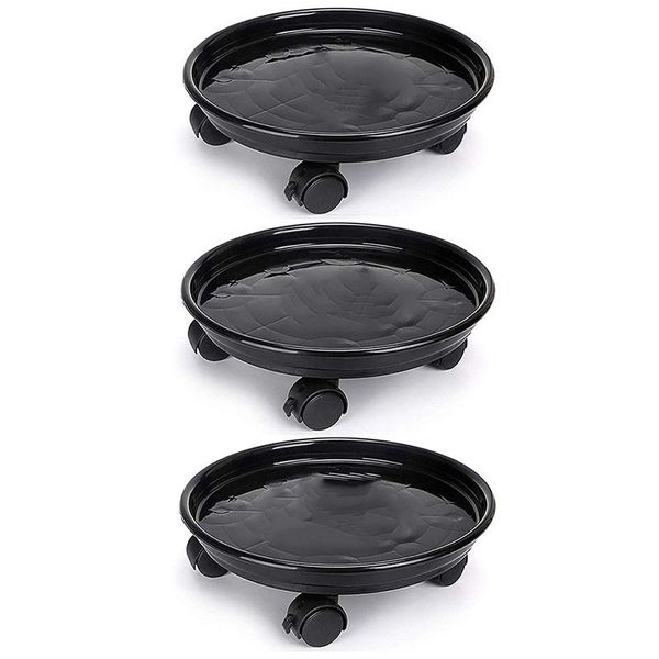 planters & pots indoor outdoor planter trolley casters round flower pot rack on rollers dolly holder wheels plant heavy duty, 10.6 inch, bla
planters & pots indoor outdoor planter trolley casters round flower pot rack on rollers dolly holder wheels plant heavy duty, 10.6 inch, bla