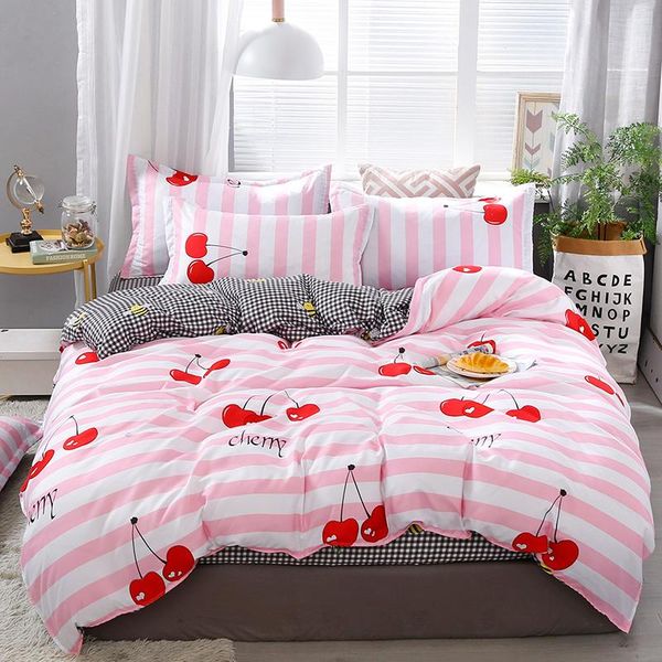 bedding sets cherry pink printed duvet cover soft luxury set a/b double-sided design quilt bed sheet linen pillowcases
bedding sets cherry pink printed duvet cover soft luxury set a/b double-sided design quilt bed sheet linen pillowcases