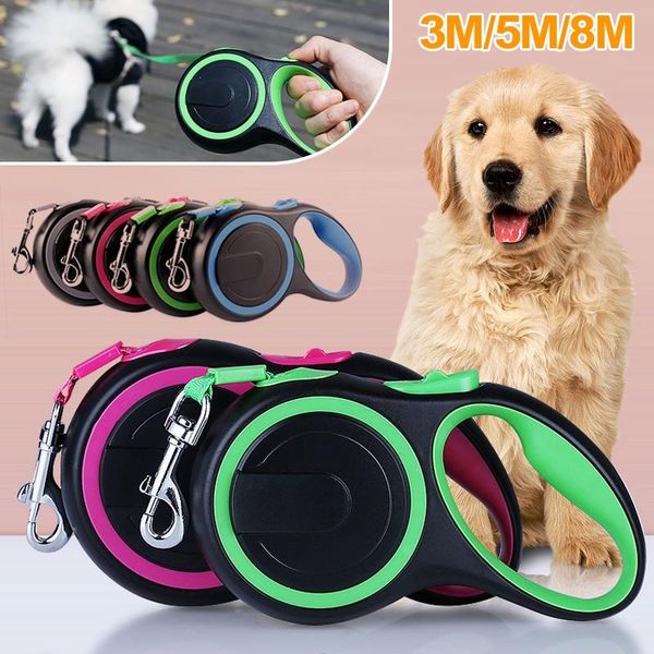 automatic dog tractor rope retractable large pet walk lead leash flexible firm outdoor hiking belt chain collars & leashes
automatic dog tractor rope retractable large pet walk lead leash flexible firm outdoor hiking belt chain collars & leashes