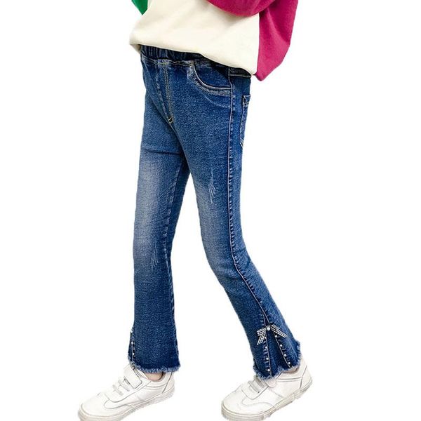 girls jeans skinny slim pants boot cut bottom children's denim trousers for kids teenage clothing 6 8 10 12 14 year, Blue
girls jeans skinny slim pants boot cut bottom children's denim trousers for kids teenage clothing 6 8 10 12 14 year, Blue