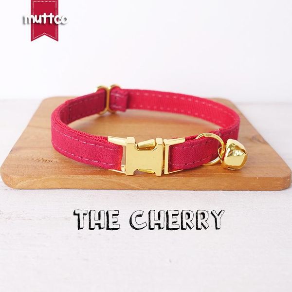 cat collars & leads 10pcs/lot muttco retail with platinum metal buckle collar for the cherry design 2 sizes ucc020b
cat collars & leads 10pcs/lot muttco retail with platinum metal buckle collar for the cherry design 2 sizes ucc020b