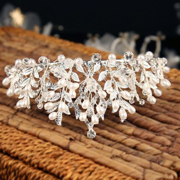other crystal and pearl flower vintage baroque bridal crowns handmade rhinestone tiara headband women diadem wedding hair jewelry, Golden;white
other crystal and pearl flower vintage baroque bridal crowns handmade rhinestone tiara headband women diadem wedding hair jewelry, Golden;white