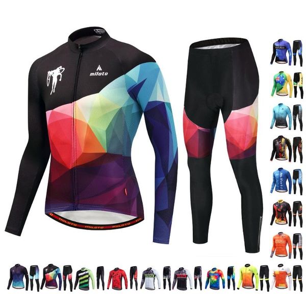 racing sets hight qualit spring autumn men cycling jersey set breathable bicycle clothing quick dry roupa ciclismo maillot pants long suits, Black;blue
racing sets hight qualit spring autumn men cycling jersey set breathable bicycle clothing quick dry roupa ciclismo maillot pants long suits, Black;blue