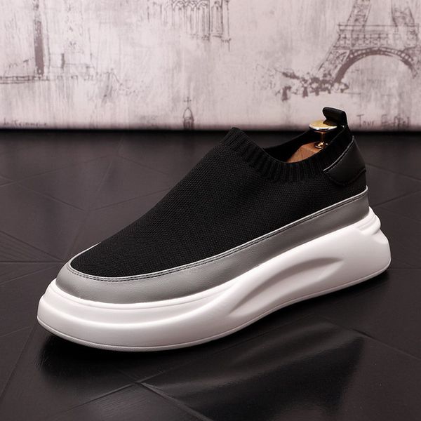 summer designer mens black casual shoes fashion slip on platform sewn sock breathable trending leisure zapatos mixed color elastic sport 1f8
summer designer mens black casual shoes fashion slip on platform sewn sock breathable trending leisure zapatos mixed color elastic sport 1f8