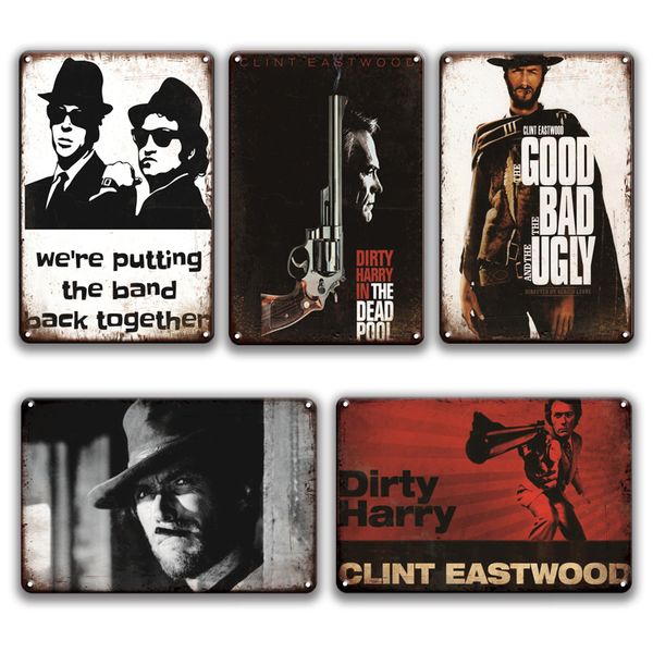 clint movies poster metal sign retro tintin cristal tin signs metal painting for babyroom bedroom man cave home wall decor
clint movies poster metal sign retro tintin cristal tin signs metal painting for babyroom bedroom man cave home wall decor