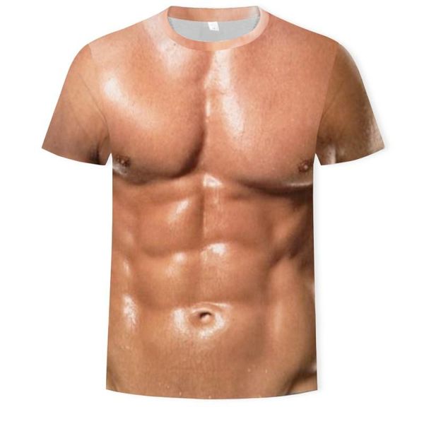 men's t-shirts 2021 muscle short sleeve t-shirt cool 3d printing streetwear fake pectoral abdomen fitness, White;black
men's t-shirts 2021 muscle short sleeve t-shirt cool 3d printing streetwear fake pectoral abdomen fitness, White;black