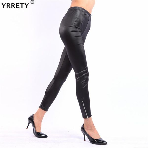 women's leggings yrrety shiny pants black thin push up high waist faux leather fashion mujer stretchy plus size ankle zipper bottom
women's leggings yrrety shiny pants black thin push up high waist faux leather fashion mujer stretchy plus size ankle zipper bottom