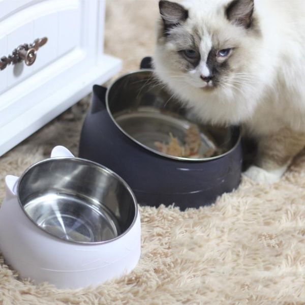 dog bowls & feeders pet 15 degree tilted bowl with ceramic base stainless steel puppy cats drink water feeder cat neck protection dish
dog bowls & feeders pet 15 degree tilted bowl with ceramic base stainless steel puppy cats drink water feeder cat neck protection dish