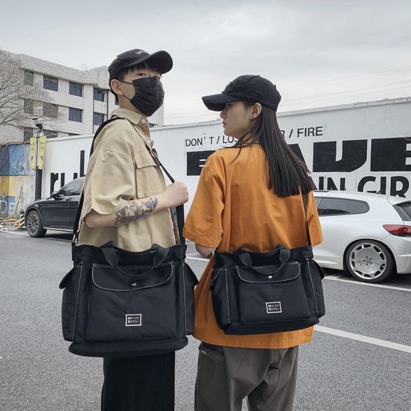 and women's korean bag men's leisure one shoulder backpack student messenger handbag office worker briefcase
and women's korean bag men's leisure one shoulder backpack student messenger handbag office worker briefcase