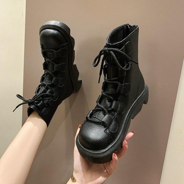 boots boot women's in autumn 2021 for women, Black