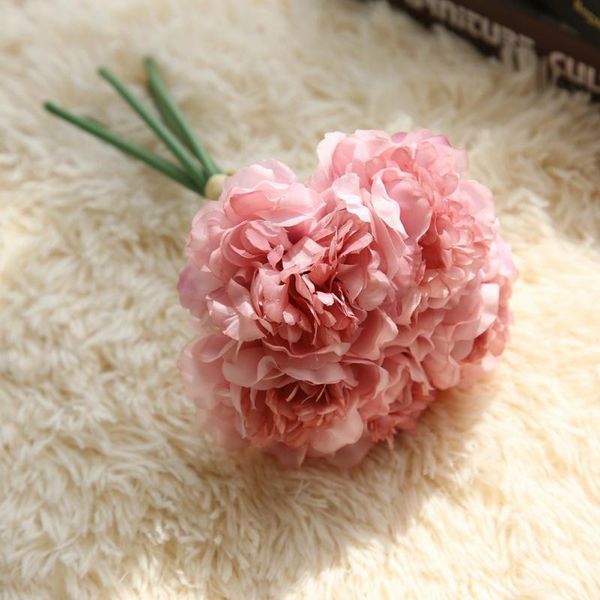 for bride groom home decoration cloth artificial peony wedding bouquet fake flower simulation plant decorative flowers & wreaths
for bride groom home decoration cloth artificial peony wedding bouquet fake flower simulation plant decorative flowers & wreaths