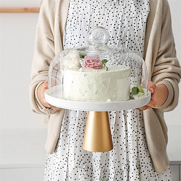 other bakeware 1 set of cake display tray dessert wedding fruit rack with glass cover for party
other bakeware 1 set of cake display tray dessert wedding fruit rack with glass cover for party