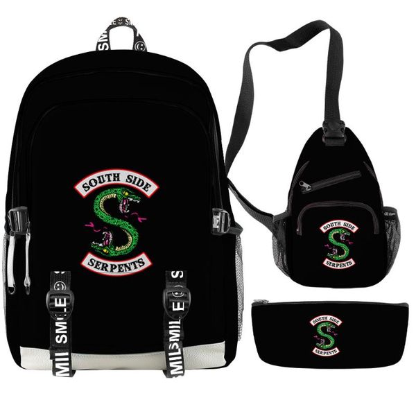 backpack tv show riverdale season 5 south side 3pcs/set children boys girls oxford waterproof lapteenager students schoolbag
backpack tv show riverdale season 5 south side 3pcs/set children boys girls oxford waterproof lapteenager students schoolbag