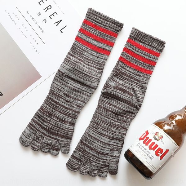 aCAL five finger men's cotton autumn toenail men's nail cotton split and winter middle tube three bar split toe socks sports socks, Black
aCAL five finger men's cotton autumn toenail men's nail cotton split and winter middle tube three bar split toe socks sports socks, Black