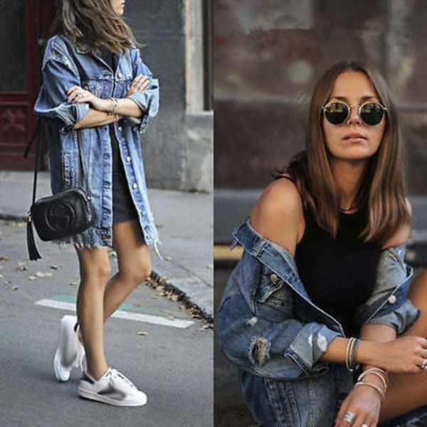 women's jackets fashion denim long coat jeans jacket loose casual streetwear plus size, Black;brown
women's jackets fashion denim long coat jeans jacket loose casual streetwear plus size, Black;brown