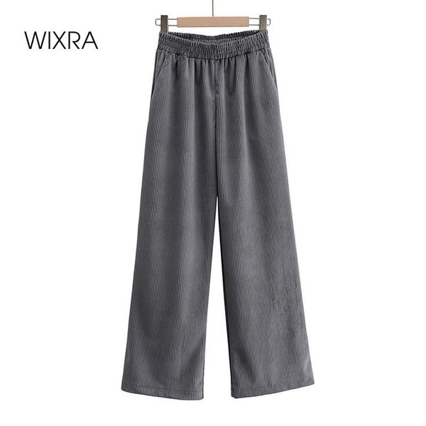 women's pants & capris wixra womens wide leg spring autumn high waist streetwear casual straight corduroy trousers for female, Black;white
women's pants & capris wixra womens wide leg spring autumn high waist streetwear casual straight corduroy trousers for female, Black;white