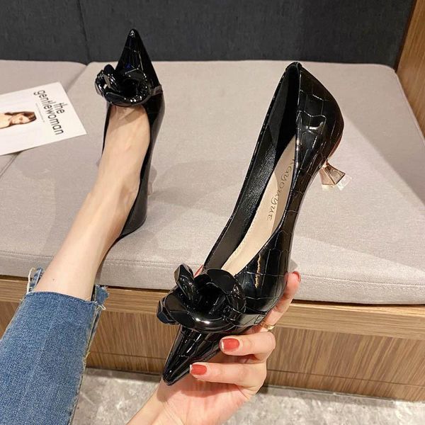 dress shoes brand women high heels fashion gold chain sandal ladies pointed toe slip on mules thin low heel slides pumps, Black
dress shoes brand women high heels fashion gold chain sandal ladies pointed toe slip on mules thin low heel slides pumps, Black