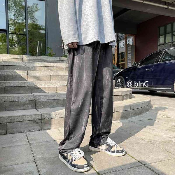 men's pants summer wide-leg fashion harajuku casual men streetwear loose hip-hop straight tie-dye mens trousers vuzq, Black
men's pants summer wide-leg fashion harajuku casual men streetwear loose hip-hop straight tie-dye mens trousers vuzq, Black