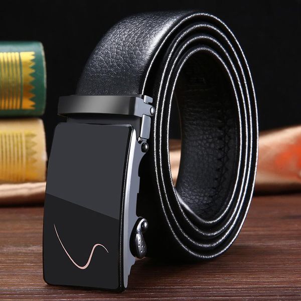 belts 2021 for men genuine leather cowskin black belt automatic buckle male men's business alloy, Black;brown
belts 2021 for men genuine leather cowskin black belt automatic buckle male men's business alloy, Black;brown