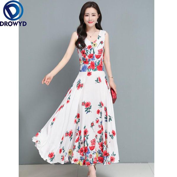 casual dresses 2021 summer elegant women vintage floral o-neck white print chiffon boho maxi sundress beach vacation party vestidos, Black;gray
casual dresses 2021 summer elegant women vintage floral o-neck white print chiffon boho maxi sundress beach vacation party vestidos, Black;gray