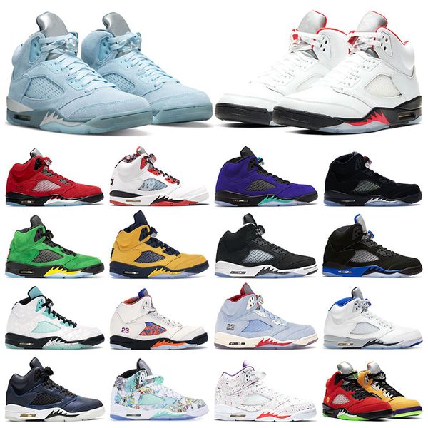 5 men sneakers basketball shoes 5s bluebird racer blue raging bull alternate grape oregon oreo fire red suede womens sports trainers
5 men sneakers basketball shoes 5s bluebird racer blue raging bull alternate grape oregon oreo fire red suede womens sports trainers