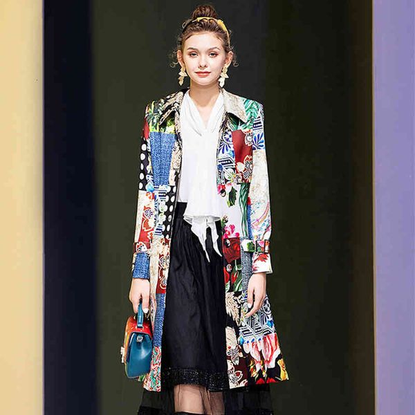 wools winter fall fashion multicolored impression trench coat for elegant women party dress outerwear, Black
wools winter fall fashion multicolored impression trench coat for elegant women party dress outerwear, Black