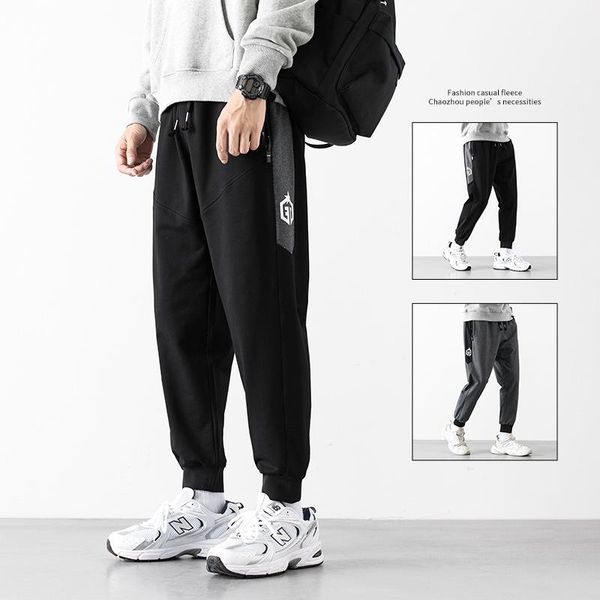 autumn men pants brand polyester sport splicing trousers fitness casual training gym jogging breathable sweatpants men's, Black
autumn men pants brand polyester sport splicing trousers fitness casual training gym jogging breathable sweatpants men's, Black