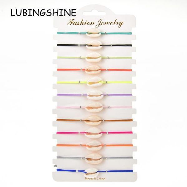 charm bracelets bohemian 12pcs/lot shell charms braided bracelet for women adjustable rope chain yoga anklet wristband handmade jewelry gift, Golden;silver
charm bracelets bohemian 12pcs/lot shell charms braided bracelet for women adjustable rope chain yoga anklet wristband handmade jewelry gift, Golden;silver