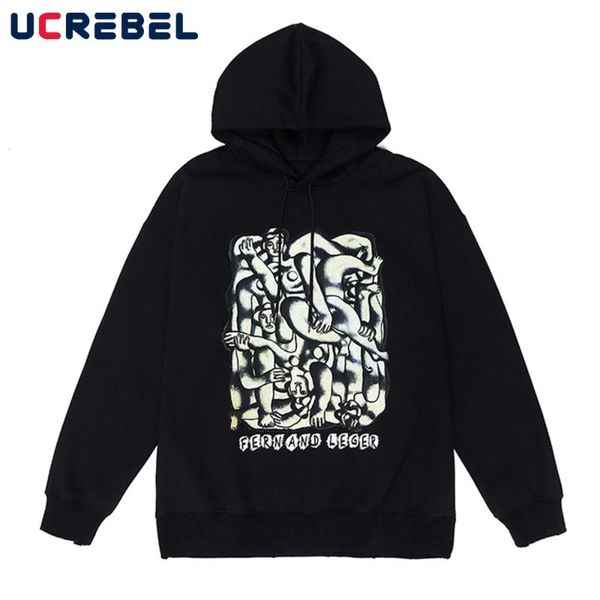 men's hoodies & sweatshirts spoof portrait print fleece mens high street autumn streetwear loose long sleeved pullove men, Black
men's hoodies & sweatshirts spoof portrait print fleece mens high street autumn streetwear loose long sleeved pullove men, Black