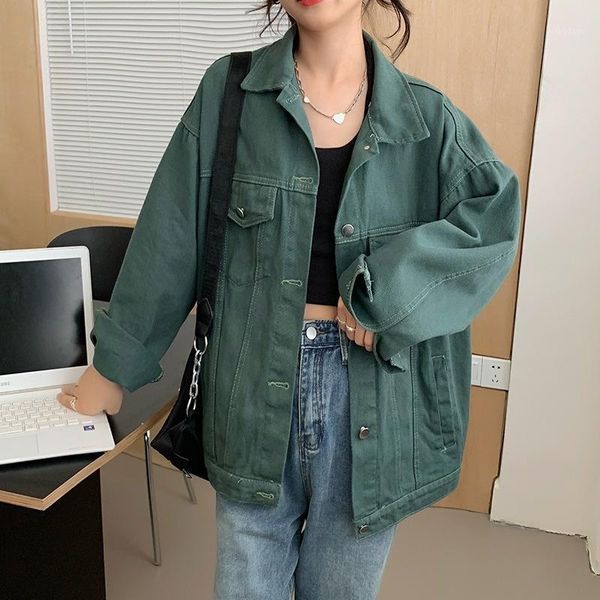 women's jackets women basic 2021 solid students harajuku korean style loose long sleeve windbreaker vintage coats clothes streetwear, Black;brown
women's jackets women basic 2021 solid students harajuku korean style loose long sleeve windbreaker vintage coats clothes streetwear, Black;brown