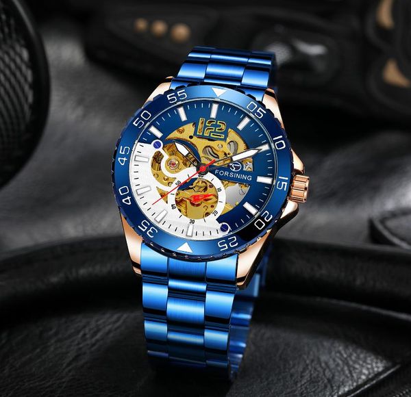 wristwatches forsining automatic mechanical watches for men classic skeleton mens 2021 luxury rotatable bezel wristwatch gift reloj, Slivery;brown
wristwatches forsining automatic mechanical watches for men classic skeleton mens 2021 luxury rotatable bezel wristwatch gift reloj, Slivery;brown