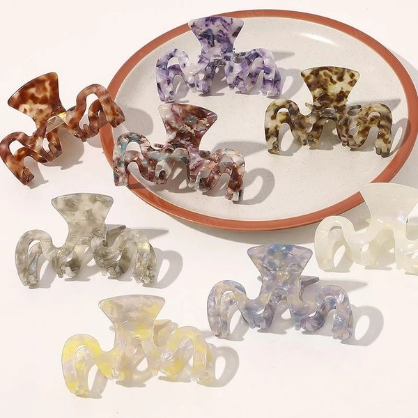 korean acetate hair claws clamps women vintage acrylic w style barrette geometric hair clip big hairpin fashion hair accessories, Slivery;golden
korean acetate hair claws clamps women vintage acrylic w style barrette geometric hair clip big hairpin fashion hair accessories, Slivery;golden