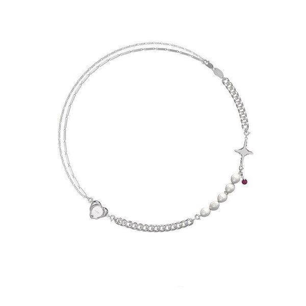 chains astar haven stitched necklace female clavicle chain 2021 fashion high sense collar design ins net red jewelry, Silver
chains astar haven stitched necklace female clavicle chain 2021 fashion high sense collar design ins net red jewelry, Silver