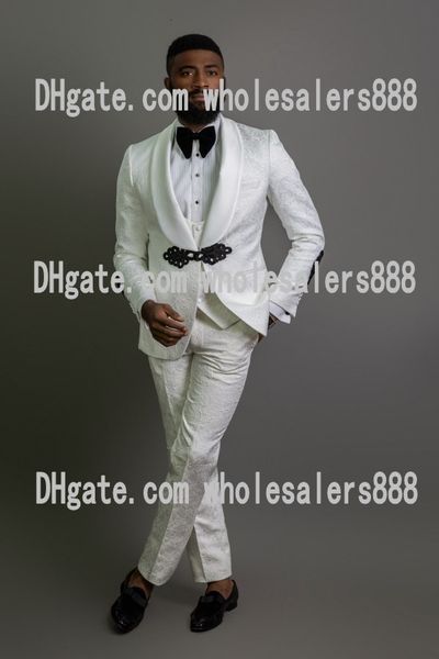 men's suits & blazers arrival men ivory pattern groom tuxedos shawl satin lapel groomsmen wedding man 3 pieces ( jacket+pants+vest, White;black
men's suits & blazers arrival men ivory pattern groom tuxedos shawl satin lapel groomsmen wedding man 3 pieces ( jacket+pants+vest, White;black