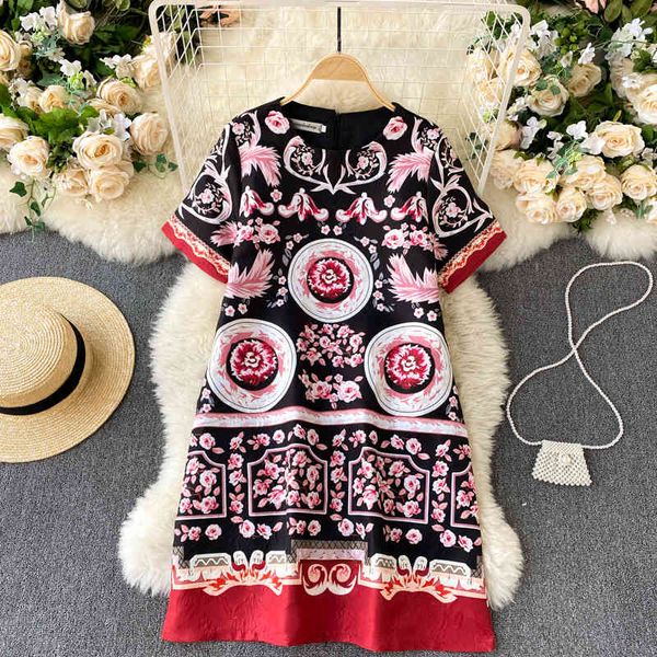 women's knits & tees croysier summer 2021 fashion women clothing floral print jacquard vintage round neck short sleeve t shirt 8qd, White
women's knits & tees croysier summer 2021 fashion women clothing floral print jacquard vintage round neck short sleeve t shirt 8qd, White