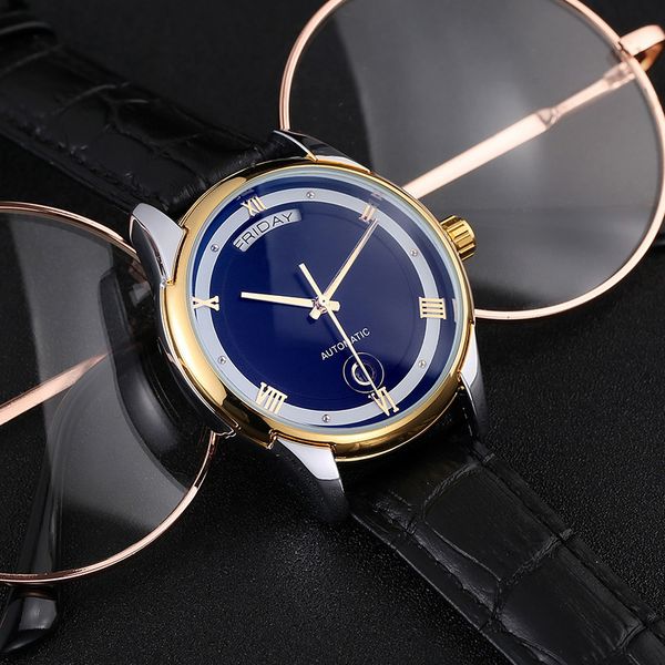 2021 new automatic mechanical hollow-out clock watertight fashion double agenda men choice, Slivery;brown
2021 new automatic mechanical hollow-out clock watertight fashion double agenda men choice, Slivery;brown