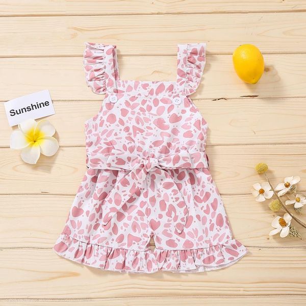 girl's dresses summer born jumpsuit for baby girls sleeveless with leopard pattern toddler infant ruffle rompers bow belt children outw, Red;yellow 
girl's dresses summer born jumpsuit for baby girls sleeveless with leopard pattern toddler infant ruffle rompers bow belt children outw, Red;yellow