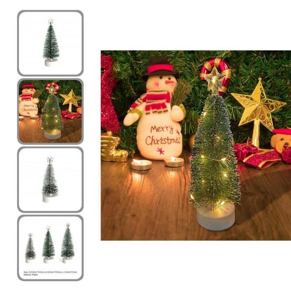 christmas decorations 1 set attractive led realistic delicate tree model anti-wear simulation lightweight for home
christmas decorations 1 set attractive led realistic delicate tree model anti-wear simulation lightweight for home